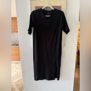 JDY Black Midi T-Shirt Dress